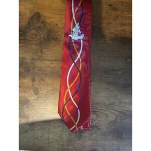 White Dove Red Steven Harris Men’s Necktie
